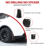 Tesla Model Y Mud Flaps & Splash Guards 2020-2024 - No-Drill All-Weather 4PCS | BASENOR, view 3