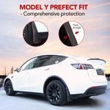 Tesla Model Y Mud Flaps & Splash Guards 2020-2024 - No-Drill All-Weather 4PCS | BASENOR, view 4