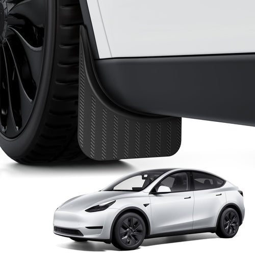 2020-2024 Tesla Model Y Mud Flaps - No Drilling Paint Protection | BASENOR