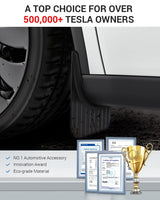2020-2024 Tesla Model Y Mud Flaps - No Drilling Paint Protection | BASENOR, view 6