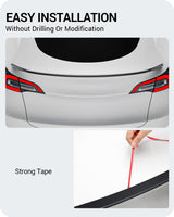2020-2024 Tesla Model Y Pro Spoiler - OEM ABS Carbon Fiber | BASENOR, view 4