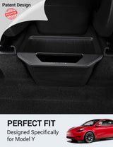 2020-2024 Tesla Model Y Rear Console Organizer - Trash Can Anti-Slip | BASENOR, view 4