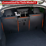 2020-2024 Tesla Model Y Rear Seat Back Cover - All Weather 5-Seater 3PCS | BASENOR, view 3