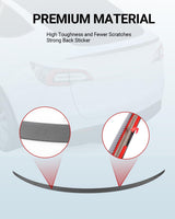 2020-2024 Tesla Model Y Rear Spoiler Wing - OEM ABS Carbon Fiber | BASENOR, view 5