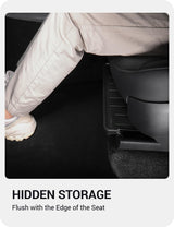2020-2024 Tesla Model Y Under Seat Storage Box - Waterproof Hidden 2PCS | BASENOR, view 2
