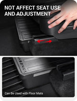 2020-2024 Tesla Model Y Under Seat Storage Box - Waterproof Hidden 2PCS | BASENOR, view 5