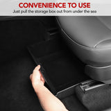 2020-2024 Tesla Model Y Under Seat Storage - Waterproof Hidden Organizer | BASENOR, view 4