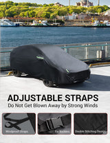 2020-2026 Tesla Model Y Car Cover - All-Weather Waterproof Charge Port | BASENOR, view 4