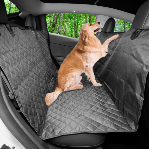 Tesla Model Y Dog Seat Cover & Pet Liner 2020-2026 - Waterproof Hammock | BASENOR