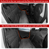Tesla Model Y Dog Seat Cover & Pet Liner 2020-2026 - Waterproof Hammock | BASENOR, view 3