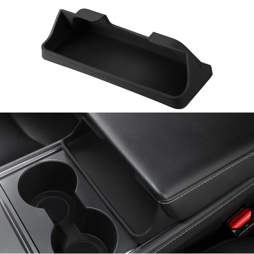 2021-2023 Tesla Model 3 & 2021-2024 Model Y Sunglasses Holder - Silicone Key Card Storage | BASENOR