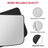 2021-2026 Tesla Model X Windshield Sunshade - Foldable with Storage Bag | BASENOR, view 6