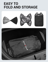 2022-2026 Tesla Model S Glass Roof Sunshade - No Gap UV Protection Foldable | BASENOR, view 4