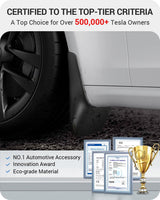 2022-2026 Tesla Model S Mud Flaps - No Drilling All-Weather 4PCS | BASENOR, view 5
