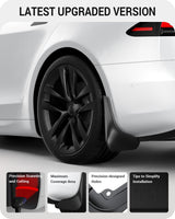 2022-2026 Tesla Model S Mud Flaps - No Drilling All-Weather 4PCS | BASENOR, view 6