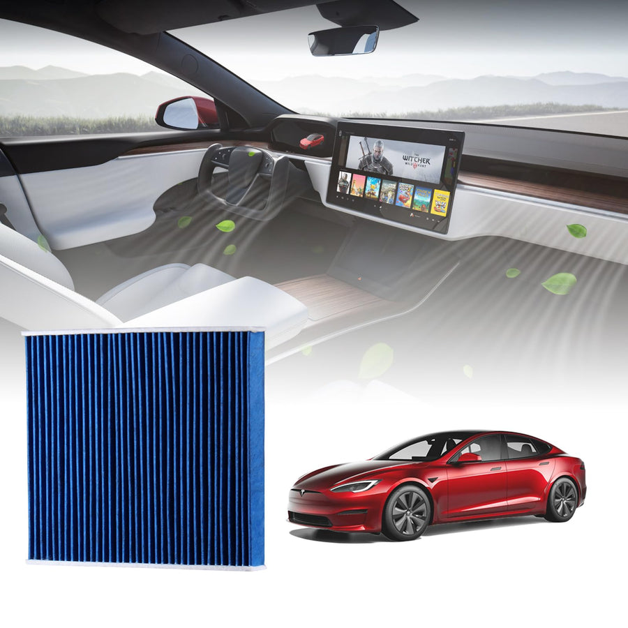 2022-2026 Tesla Model S/X Cabin Air Filter - Activated Carbon | BASENOR