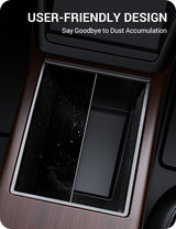 2022-2026 Tesla Model S/X Lower Console Organizer - Under Cupholder | BASENOR, view 6