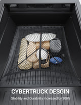 2024-2025 Tesla Cybertruck Trunk Cargo Net - Single Layer Stretchable | BASENOR, view 5