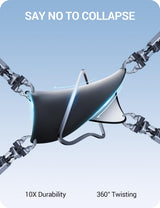 2024-2026 Tesla Cybertruck Windshield Sunshade - Nano Ice Crystal No Gaps | BASENOR, view 5