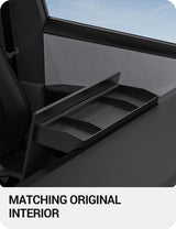 2024-2026 Tesla Cybertruck Behind Screen Storage - Dashboard Hidden Sunglasses Holder | BASENOR, view 2