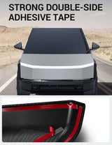 2024-2026 Tesla Cybertruck Mirror Cover Caps - Real Carbon Fiber | BASENOR, view 4