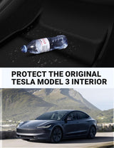 2024-2026 Tesla Model 3 Highland Floor Mats 6PCS - 3D All-Weather Anti-Slip | BASENOR, view 3