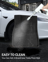 2024-2026 Tesla Model 3 Highland Floor Mats 6PCS - 3D All-Weather Anti-Slip | BASENOR, view 4