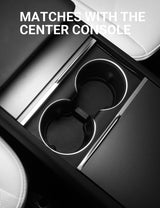2024-2026 Tesla Model 3 Highland & Model Y Juniper Cup Holder Insert - TPE Non-Slip | BASENOR, view 2