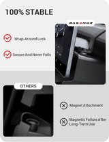 2024-2026 Tesla Model 3 Highland & Model Y Juniper Under Screen Storage - 100% Secure | BASENOR, view 5