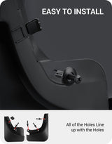 2024-2026 Tesla Model 3 Highland Mud Flaps - No Drilling All-Weather 4PCS | BASENOR, view 6