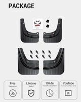 2024-2026 Tesla Model 3 Highland Mud Flaps - No Drilling Paint Protection | BASENOR, view 2
