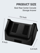 2024-2026 Tesla Model 3 Highland Rear Console Organizer - TPE Trash Can | BASENOR, view 2