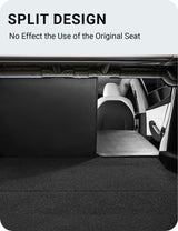 2024-2026 Tesla Model 3 Highland Rear Seat Back Cover - All Weather Kick Proof | BASENOR, view 6