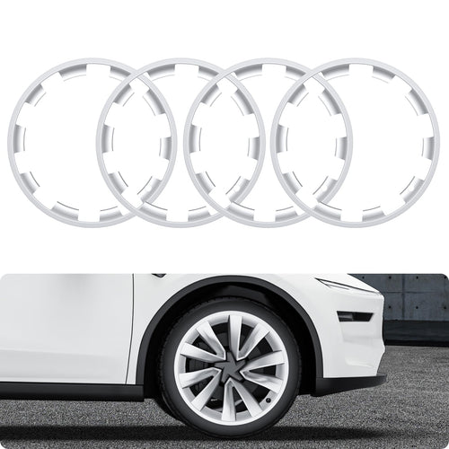 2025-2026 Tesla Model Y Juniper 20" Rim Protector - Scratch Guard Silver | BASENOR