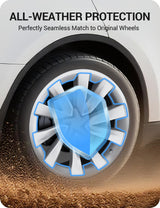 2025-2026 Tesla Model Y Juniper 20" Rim Protector - Scratch Guard Silver | BASENOR, view 6
