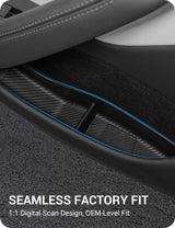 2025-2026 Tesla Model Y Juniper Door Side Storage Box - Waterproof TPE Emergency Button Safe | BASENOR, view 5