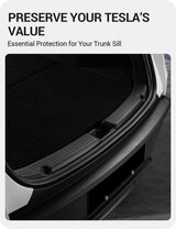 2025-2026 Tesla Model Y Juniper Rear Bumper Guard - TPE Anti-Scratch | BASENOR, view 2