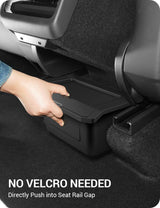 2025-2026 Tesla Model Y Juniper Rear Console Organizer - 2-in-1 Trash Can & Storage | BASENOR, view 4