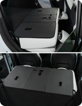 2025-2026 Tesla Model Y Juniper Rear Seat Back Cover - Leather Pet Friendly 3PCS | BASENOR, view 2