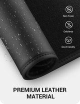 2025-2026 Tesla Model Y Juniper Rear Seat Back Cover - Leather Pet Friendly 3PCS | BASENOR, view 3