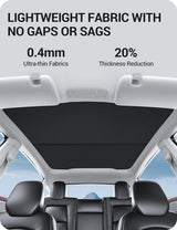 2025-2026 Tesla Model Y Juniper Roof Sunshade - Nano Ice-Crystal No Gap Black | BASENOR, view 5