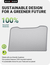 2025-2026 Tesla Model Y Juniper Roof Sunshade - Nano Ice-Crystal Gray | BASENOR, view 2
