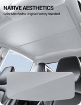2025-2026 Tesla Model Y Juniper Roof Sunshade - Nano Ice-Crystal Gray | BASENOR, view 5