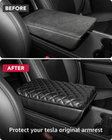 2021-2023 Tesla Model 3/Y Center Console Organizer - 5PCS Tray, Armrest Storage & Cup Holder | BASENOR, view 5