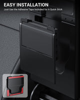 2024-2026 Tesla Model 3 Highland Armrest Hidden Storage Box - Carbon Fiber Console Organizer | BASENOR, view 4