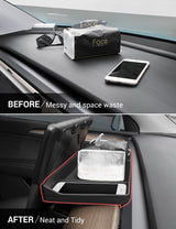 2017-2023 Tesla Model 3 & 2020-2024 Model Y Behind Screen Storage - Dashboard Hidden | BASENOR, view 2