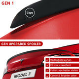 BASENOR Performance Rear Spoiler-Gen 2 for Tesla Model 3, view 2