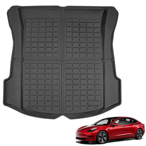 BASENOR Rear Trunk Liner-GEN 2 for 2016-2023 Tesla Model 3