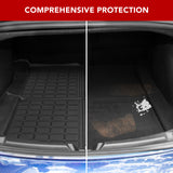 BASENOR Rear Trunk Liner-GEN 2 for 2016-2023 Tesla Model 3, view 5