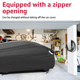 2020-2023 Tesla Model Y Car Cover - All-Weather UV Protection with Charge Port & Mesh Vents | BASENOR, view 3